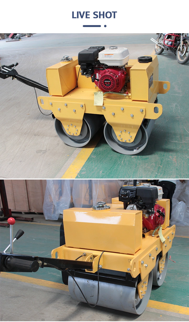 Hot Sale Mini Small Type Vibratory Road Roller Compactor Machine